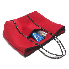 Load image into Gallery viewer, Neoprene Tote - Red ( OUT OF STOCK)
