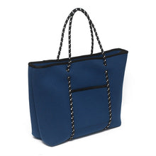 Load image into Gallery viewer, Neoprene Tote - Navy (OUT OF STOCK)