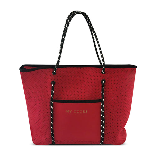 Neoprene Tote - Red ( OUT OF STOCK)